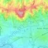 Mapa topográfico Kapellekouter, altitud, relieve