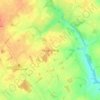 Mapa topográfico Great Saling, altitud, relieve