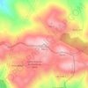 Mapa topográfico Galinheiro, altitud, relieve