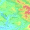 Mapa topográfico Pirineu, altitud, relieve