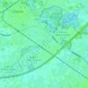 Mapa topográfico Bokslaar, altitud, relieve