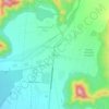 Mapa topográfico Peuco, altitud, relieve