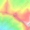 Mapa topográfico Volcán Solimana (Ver Nevado Solimana), altitud, relieve
