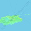 Mapa topográfico Nassau, altitud, relieve