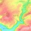 Mapa topográfico Burgerroth, altitud, relieve