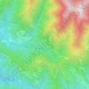 Mapa topográfico Compione, altitud, relieve