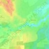 Mapa topográfico Вярлево, altitud, relieve