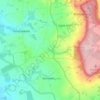 Mapa topográfico Orway, altitud, relieve