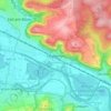 Mapa topográfico Ziegelanger, altitud, relieve