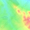 Mapa topográfico Las Traseras, altitud, relieve