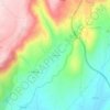 Mapa topográfico Freches, altitud, relieve