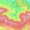 Mapa topográfico Rambach, altitud, relieve