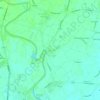 Mapa topográfico Tavo, altitud, relieve