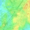 Mapa topográfico Lormandière, altitud, relieve