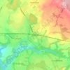 Mapa topográfico Bellside, altitud, relieve