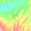 Mapa topográfico Es-Semara, altitud, relieve