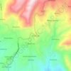 Mapa topográfico Killupungo, altitud, relieve