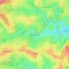 Mapa topográfico Braunlauf, altitud, relieve