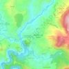 Mapa topográfico Lugar do Souto, altitud, relieve