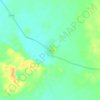 Mapa topográfico Sirana, altitud, relieve
