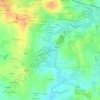 Mapa topográfico La Lande d'Aviette, altitud, relieve