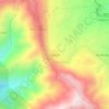 Mapa topográfico Payanchi, altitud, relieve