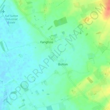 Mapa topográfico Spittal, altitud, relieve