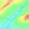 Mapa topográfico Les Chandelles, altitud, relieve