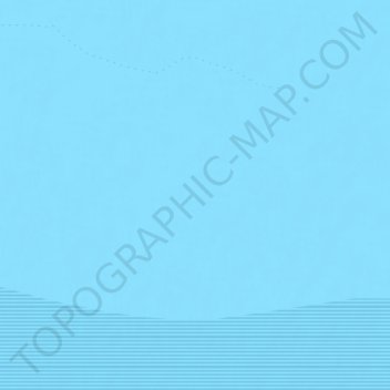 Mapa topográfico Depresión de Turfán, altitud, relieve