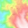 Mapa topográfico Añaspamba, altitud, relieve