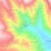 Mapa topográfico San Juan de Pillo, altitud, relieve