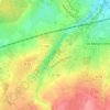 Mapa topográfico Le Vieux Moulin, altitud, relieve
