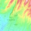 Mapa topográfico Tlaltenango Abajo, altitud, relieve