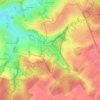 Mapa topográfico Sept-Fontaines, altitud, relieve