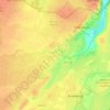 Mapa topográfico Порицы, altitud, relieve
