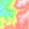 Mapa topográfico Lloquepata, altitud, relieve