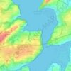 Mapa topográfico Le Bas Bout, altitud, relieve