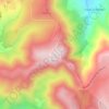 Mapa topográfico Drave, altitud, relieve