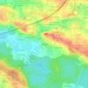 Mapa topográfico Le Dezerseul, altitud, relieve