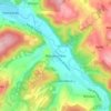 Mapa topográfico Rendeux-Bas, altitud, relieve