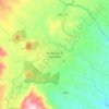 Mapa topográfico Huatusco de Chicuéllar, altitud, relieve