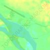 Mapa topográfico Nuevo Andoas, altitud, relieve