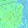 Mapa topográfico Tercera Sección, altitud, relieve