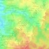 Mapa topográfico Saint-Sulpice-la-Forêt, altitud, relieve