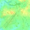 Mapa topográfico Scottow, altitud, relieve