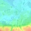 Mapa topográfico Поречье-Рыбное, altitud, relieve