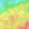 Mapa topográfico Крутая Гора, altitud, relieve