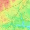 Mapa topográfico Вырубово, altitud, relieve