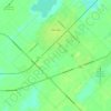Mapa topográfico Pehuajó, altitud, relieve