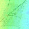 Mapa topográfico Las Perdices, altitud, relieve